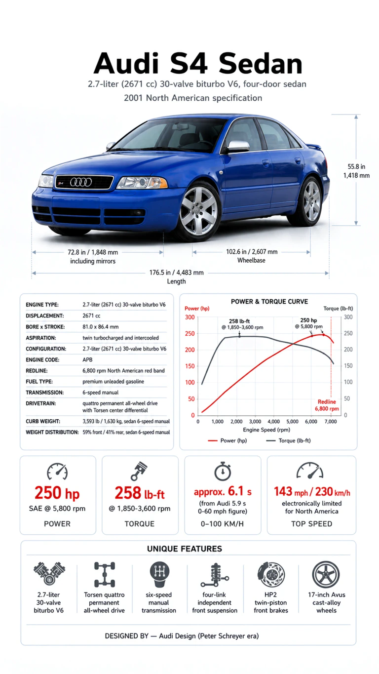Vehicle technical infographic