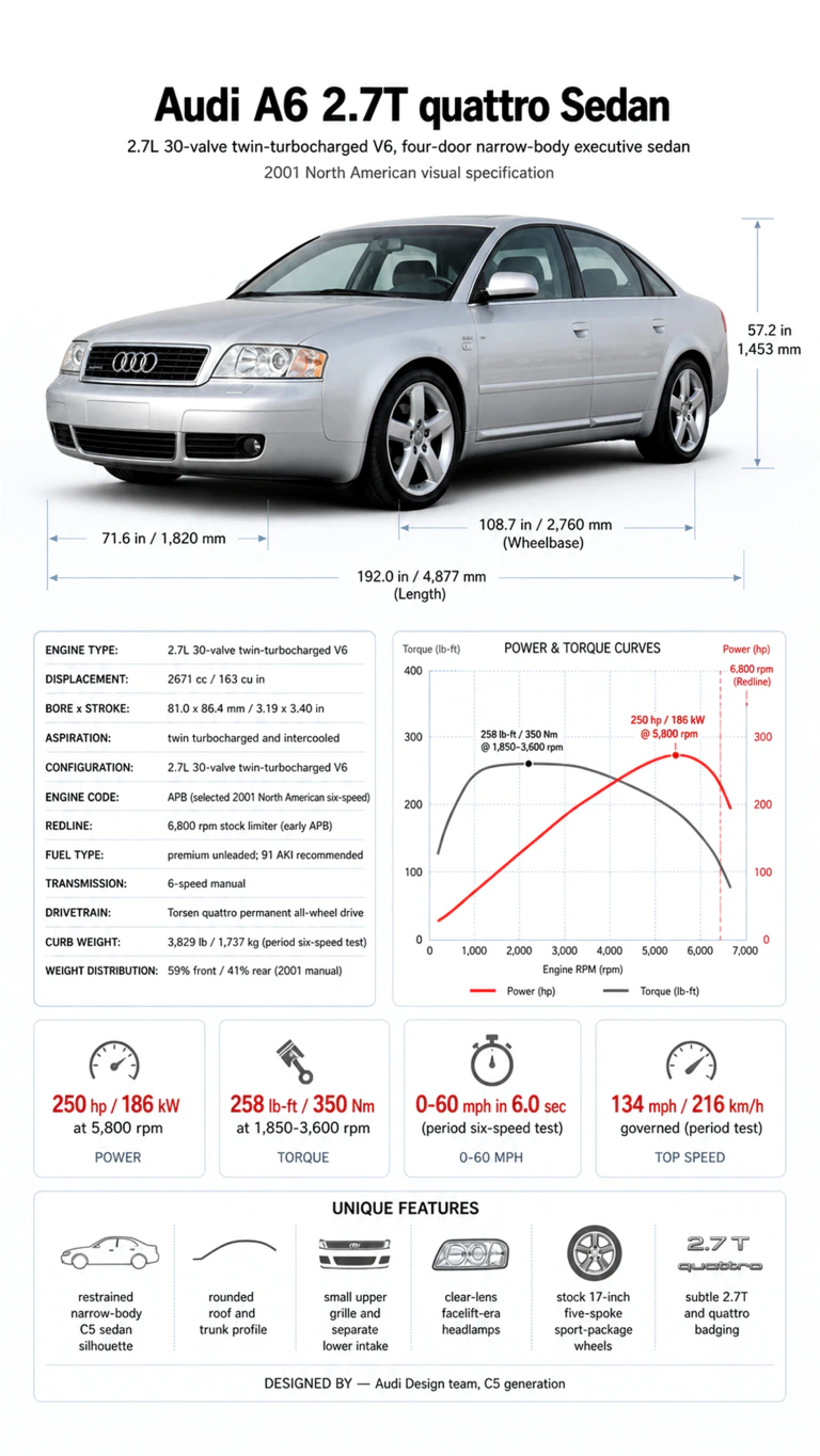 Vehicle technical infographic