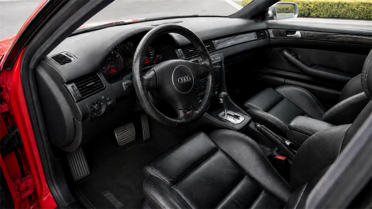 Audi C5 RS6 (2003) Inspection Guide Interior support visual