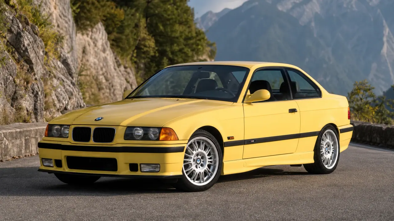 BMW E36 M3 coupe article hero image