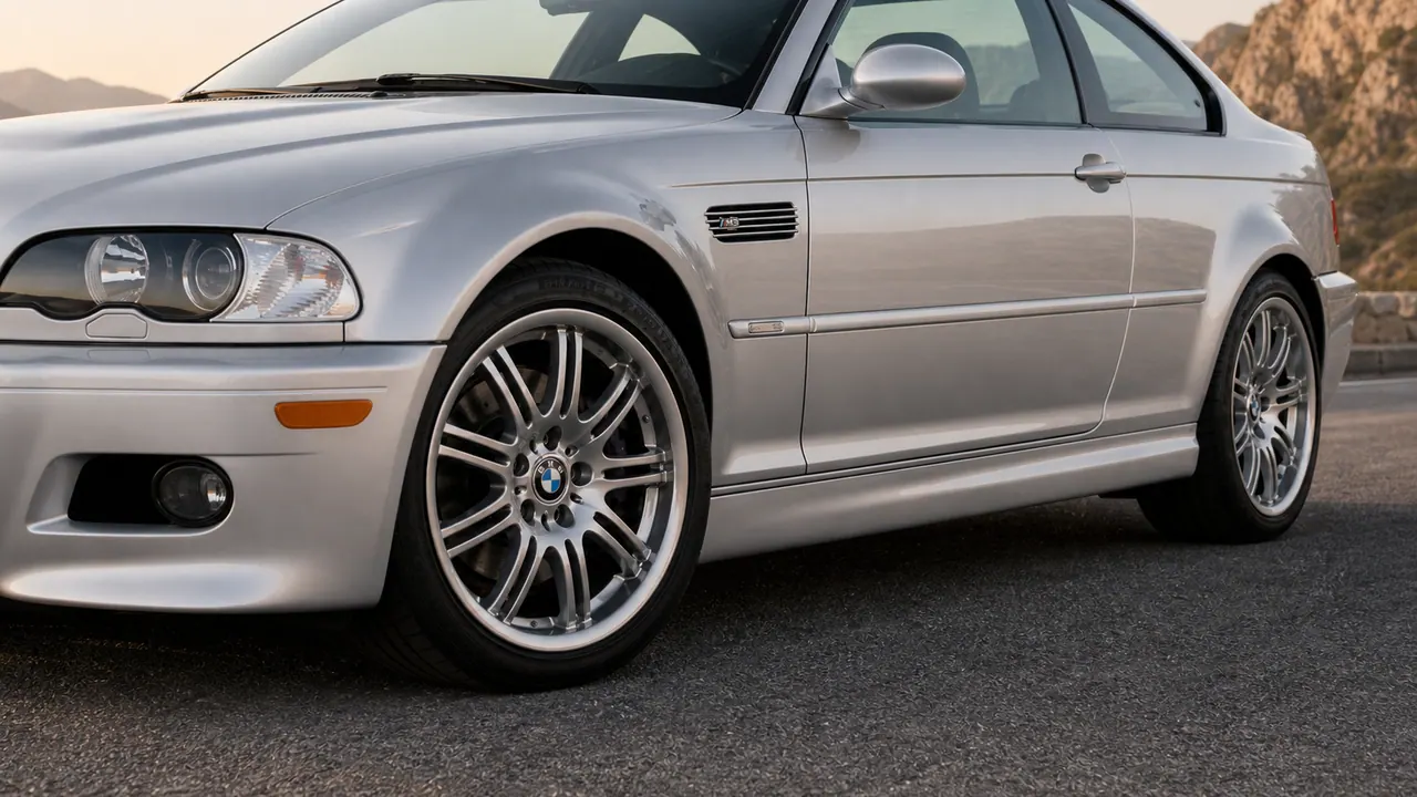 BMW E46 M3 pirkimo apžiūros palaikymo vizualinis vaizdas
