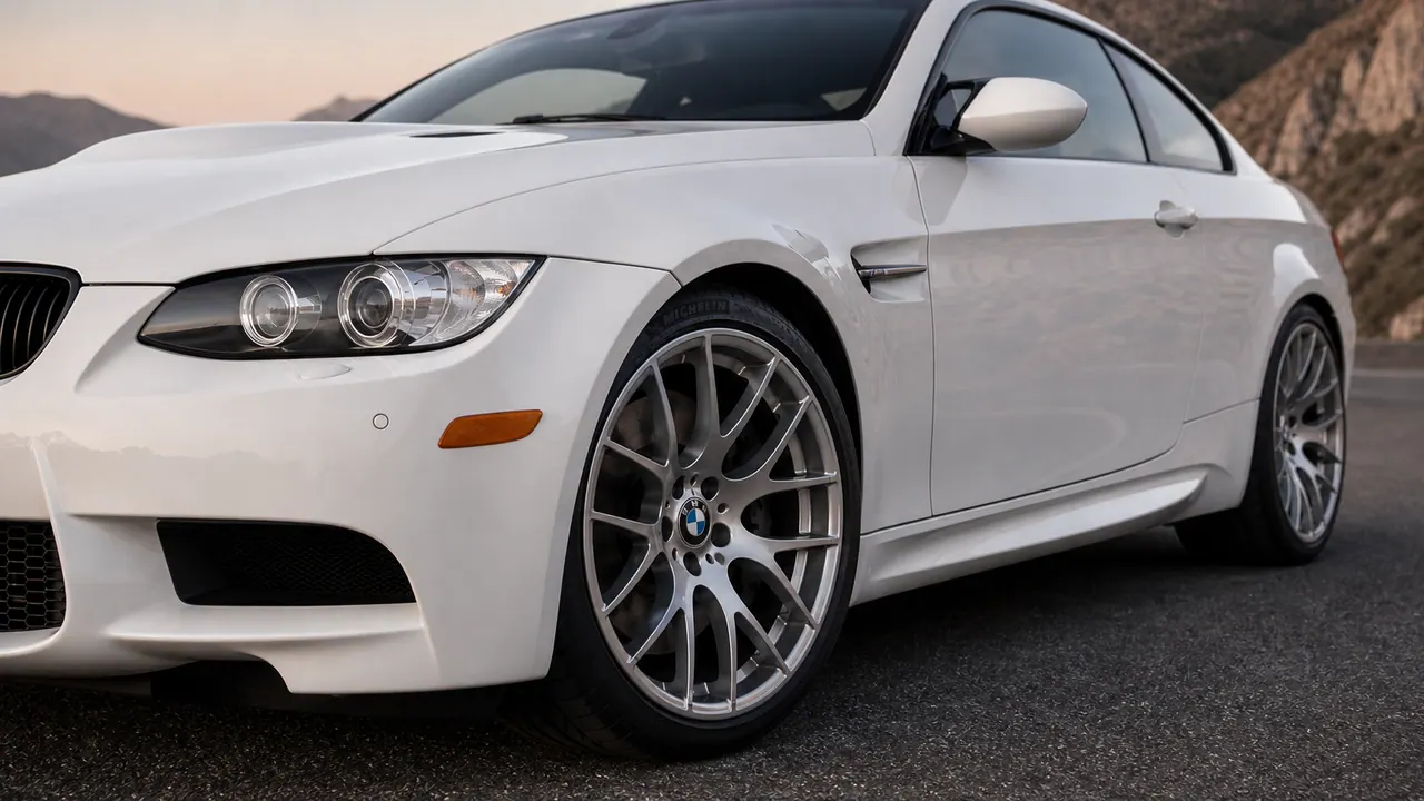 BMW E92 M3 buyer-inspection support visual from the MxTicleCars provider package