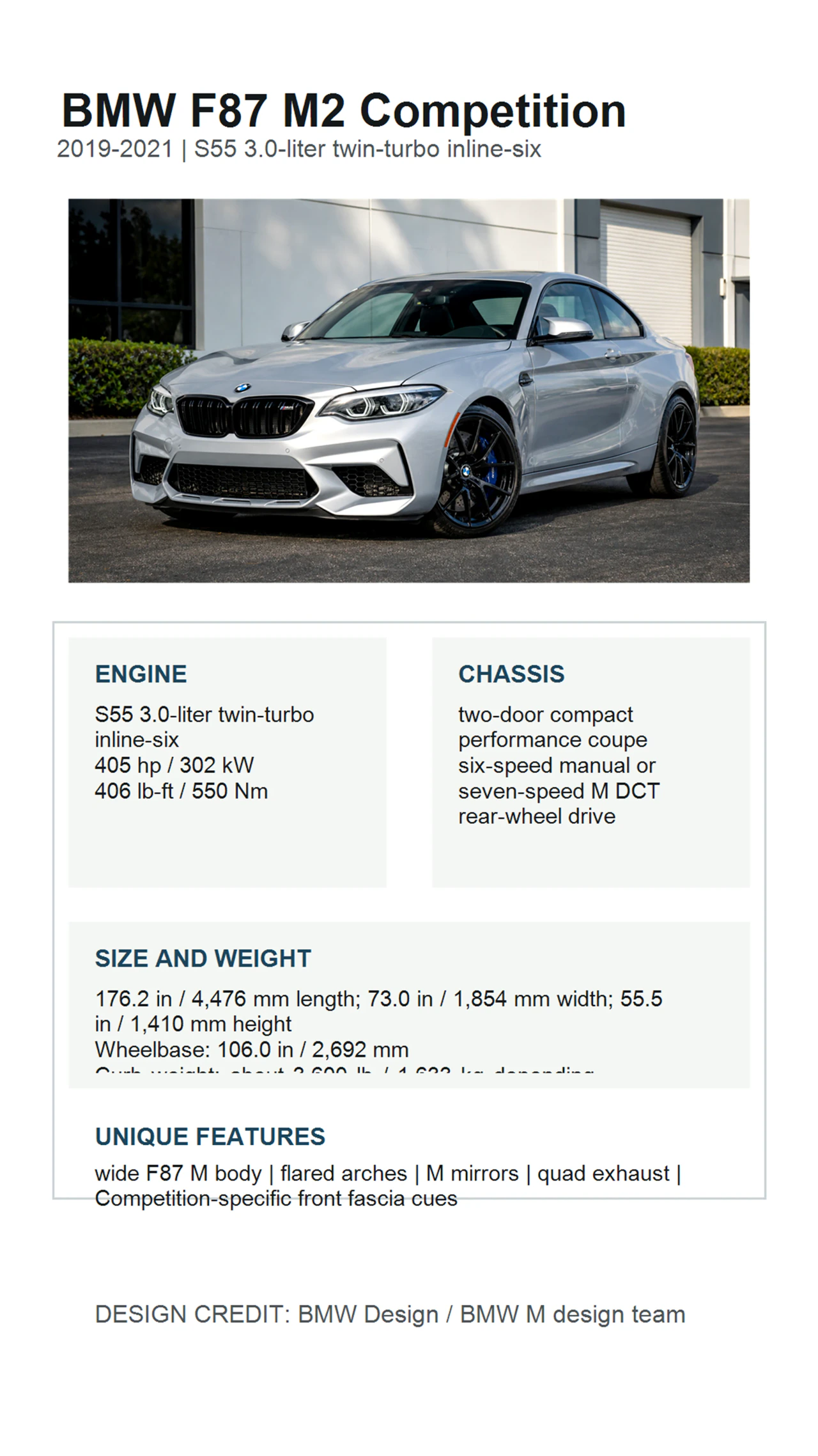 Vehicle technical infographic