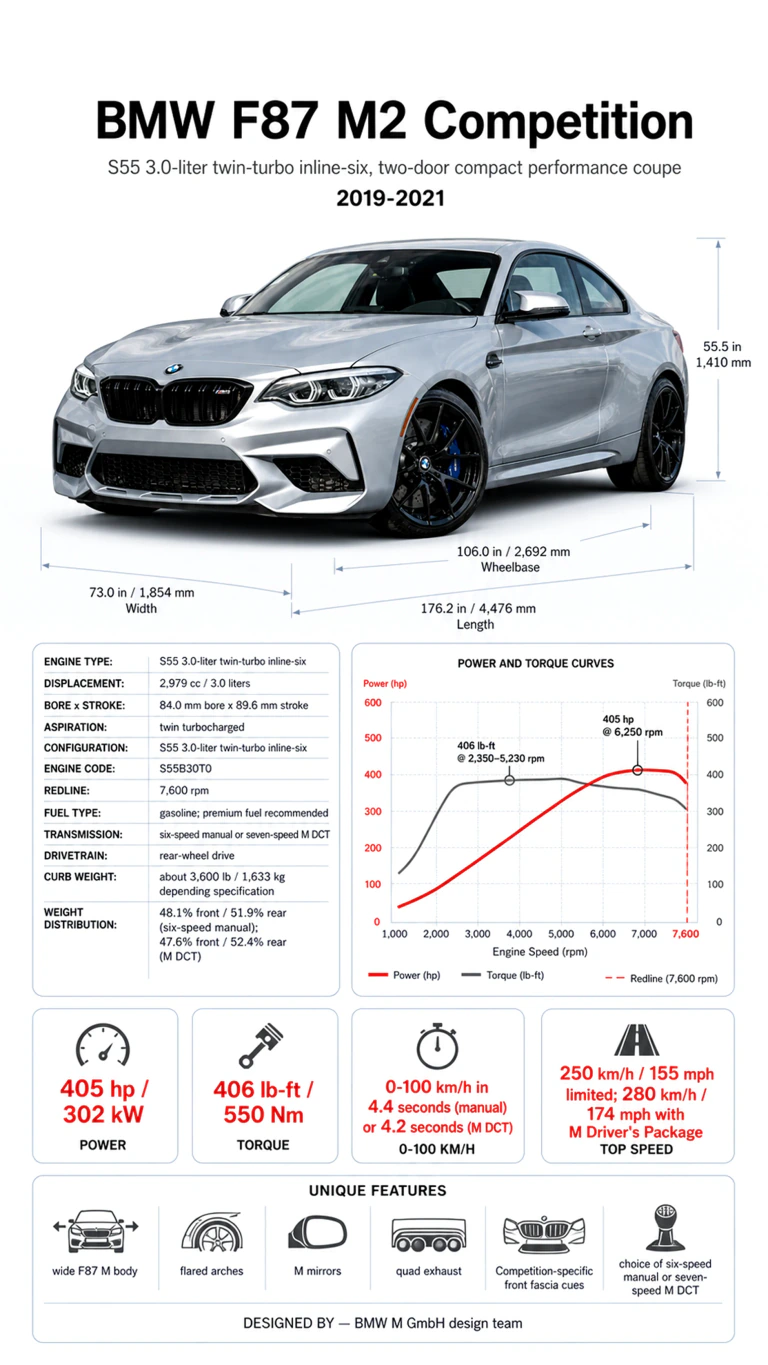 Vehicle technical infographic