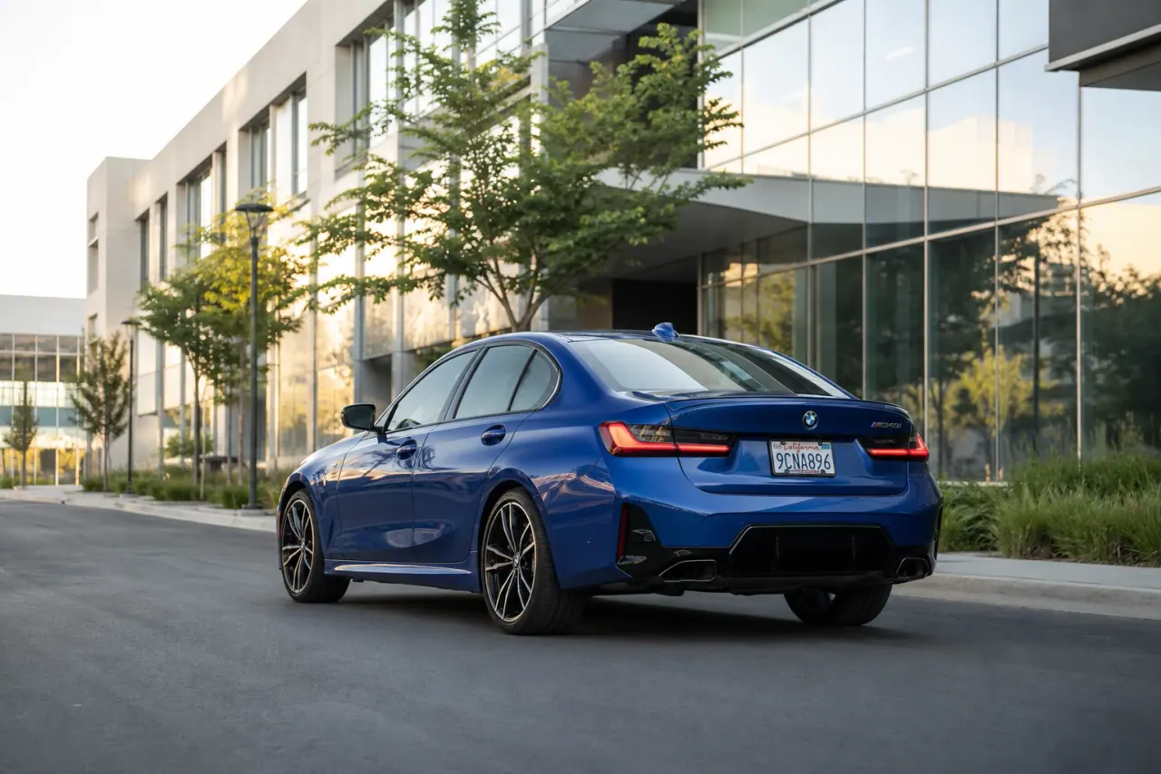 BMW M340i daily performance support visual from the MxticleCars provider package