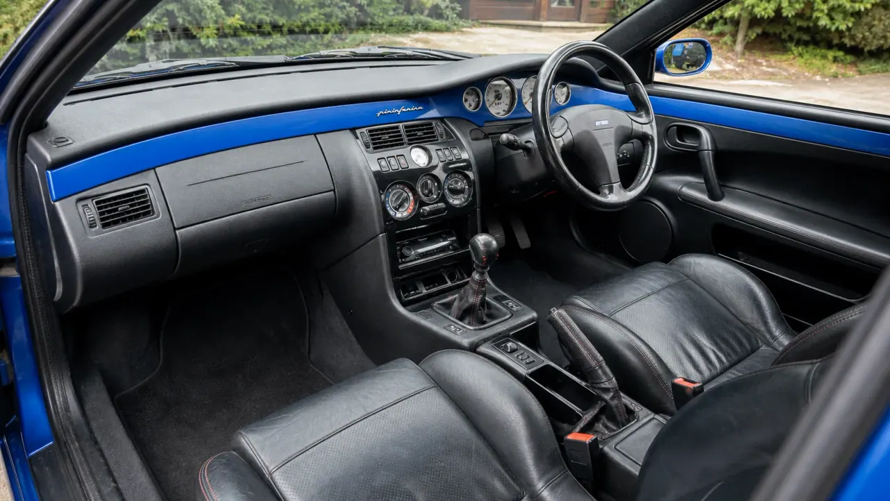 Fiat Coupe 20V Turbo Pininfarina interior image from the MxTicleCars provider package