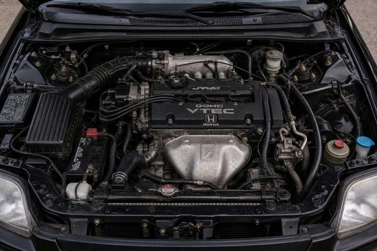Honda Prelude H22 engine bay