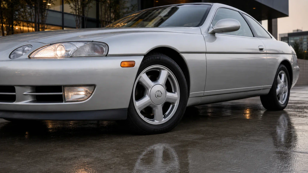 Lexus SC300 ir Toyota Soarer pirkėjo patikrinimo palaikymo vizualinis vaizdas