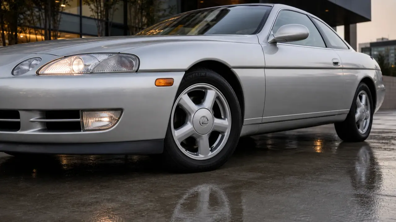 Lexus SC300 and Toyota Soarer buyer-inspection support visual from the MxTicleCars provider package
