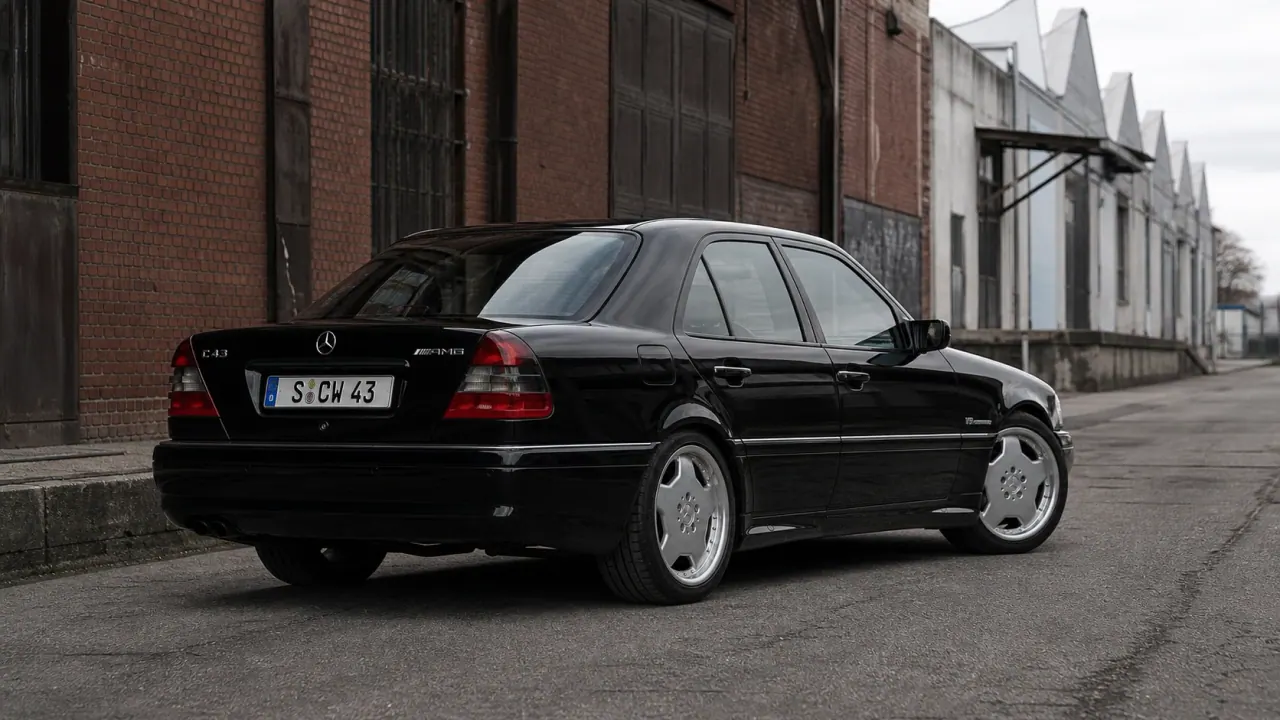 Mercedes-Benz C43 AMG W202 Inspection Guide subtle AMG exterior support visual from the MxTicleCars provider package