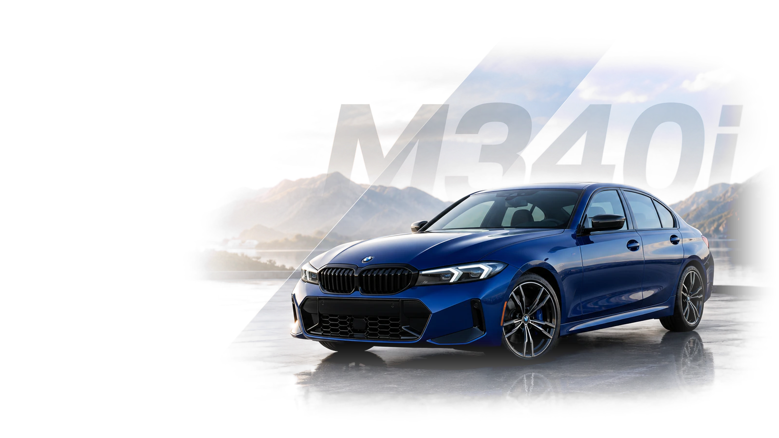 BMW M340i provider-generated article hero image with the sedan positioned for a live editorial header