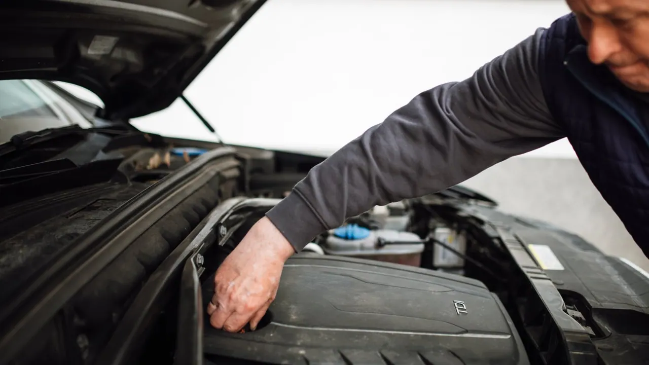 Used car inspection visual